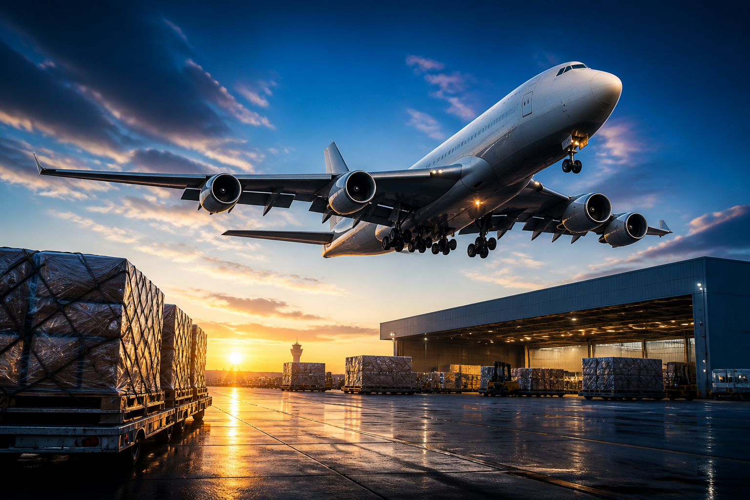 Carga aérea internacional
